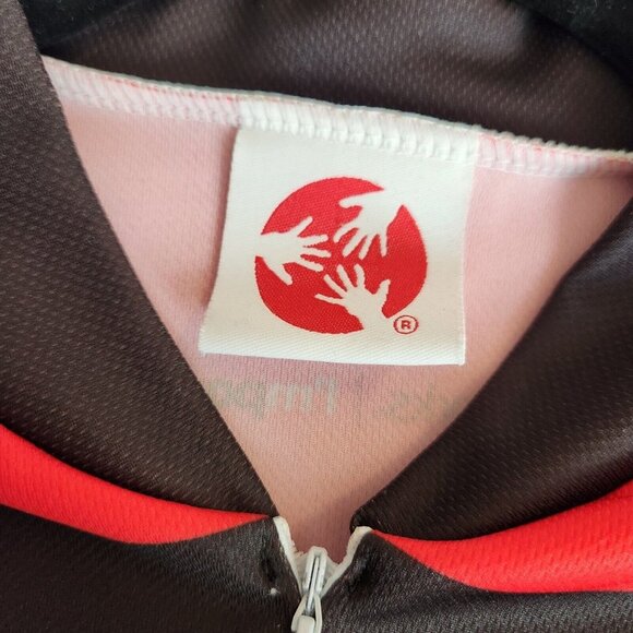 Vintage Mens Canada Us Aids Vaccine Ride Cycle Jersey Size Large 2001 - Picture 7 of 13